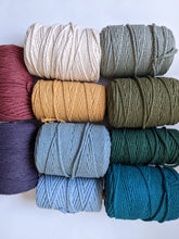 Load image into Gallery viewer, Macrame Bubbles Wall Hanging String Theories Fiber Design