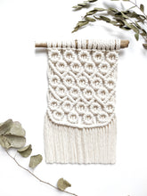 Load image into Gallery viewer, Macrame Mini Wall Hangings String Theories Fiber Design