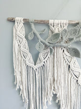 Load image into Gallery viewer, Macrame Wall Hanging with Vines String Theories Fiber Design