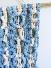 Load image into Gallery viewer, Macrame Bubbles Wall Hanging with Hand Painted Cotton