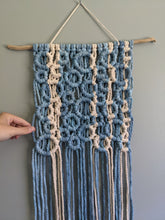 Load image into Gallery viewer, Macrame Bubbles Wall Hanging with Hand Painted Cotton