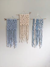 Load image into Gallery viewer, Macrame Bubbles Wall Hanging String Theories Fiber Design