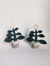 Load image into Gallery viewer, Modern Macrame Standing Christmas Tree