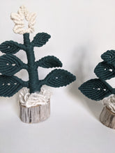 Load image into Gallery viewer, Modern Macrame Standing Christmas Tree