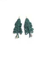 Load image into Gallery viewer, Macrame Christmas Tree Ornaments String Theories Fiber Design