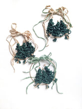 Load image into Gallery viewer, Macrame Tree Wreath String Theories Fiber Design