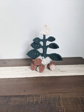 Load image into Gallery viewer, Modern Macrame Standing Christmas Tree