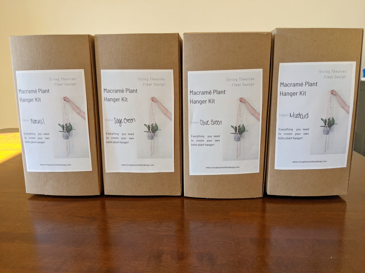 Macrame Plant Hanger Kit