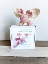 Load image into Gallery viewer, Macrame Flying Pig Kit