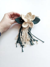 Load image into Gallery viewer, Macrame Flower Pattern