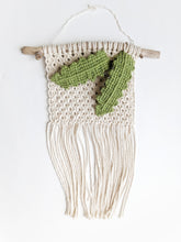 Load image into Gallery viewer, Macrame Zig Zag Cactus Hanging String Theories Fiber Design