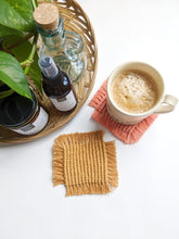 Load image into Gallery viewer, Macrame Coaster DIY Kit - Set of 4 String Theories Fiber Design