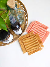 Load image into Gallery viewer, Macrame Coaster DIY Kit - Set of 4 String Theories Fiber Design