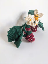 Load image into Gallery viewer, Macrame Strawberry Vine Sculpture String Theories Fiber Design