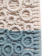 Load image into Gallery viewer, Ombre Bubbles Macrame Hanging String Theories Fiber Design