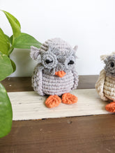 Load image into Gallery viewer, Macrame Owl Pattern (pattern only, not full kit) String Theories Fiber Design