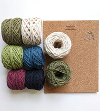 Load image into Gallery viewer, Macrame Materials Kit - for Domestika Course! String Theories Fiber Design