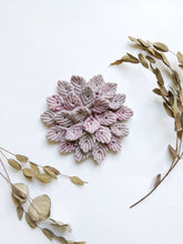 Load image into Gallery viewer, Macrame Hydrangea - Pink