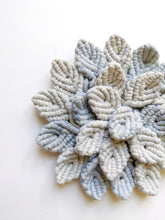 Load image into Gallery viewer, Macrame Hydrangea - Blue