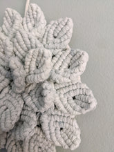 Load image into Gallery viewer, Macrame Hydrangea - Light Blue