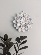 Load image into Gallery viewer, Macrame Hydrangea - Blue