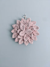Load image into Gallery viewer, Macrame Hydrangea - Pink