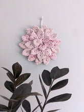 Load image into Gallery viewer, Macrame Hydrangea - Pink