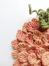 Load image into Gallery viewer, Macrame Hyrangea Pumpkin