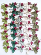 Load image into Gallery viewer, Macrame Leafy Ornaments on Driftwood