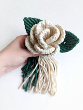Load image into Gallery viewer, Macrame Rose DIY Kit