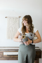 Load image into Gallery viewer, Macrame Bubbles Wall Hanging String Theories Fiber Design