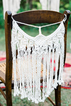 Load image into Gallery viewer, Macrame Chair Covers String Theories Fiber Design