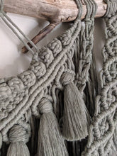 Load image into Gallery viewer, Extra Layered Macrame Wall Hanging - Sage Green String Theories Fiber Design