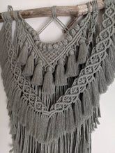 Load image into Gallery viewer, Extra Layered Macrame Wall Hanging - Sage Green String Theories Fiber Design