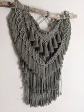 Load image into Gallery viewer, Extra Layered Macrame Wall Hanging - Sage Green String Theories Fiber Design
