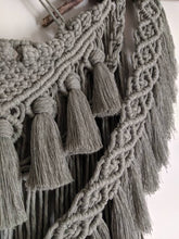 Load image into Gallery viewer, Extra Layered Macrame Wall Hanging - Sage Green String Theories Fiber Design