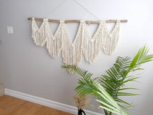 Load image into Gallery viewer, Extra Large Macrame Wall Hanging String Theories Fiber Design