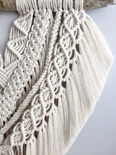 Load image into Gallery viewer, Macrame Wall Hanging String Theories Fiber Design
