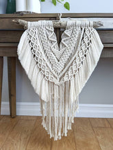Load image into Gallery viewer, Macrame Wall Hanging String Theories Fiber Design