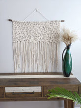 Load image into Gallery viewer, Extra Large Macrame Bubbles Wall Hanging String Theories Fiber Design
