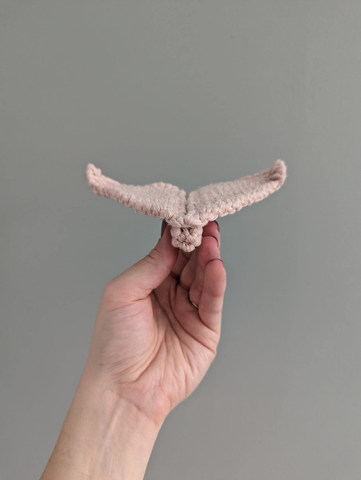 Macrame 3D Paper Plane Pattern (not a full kit)
