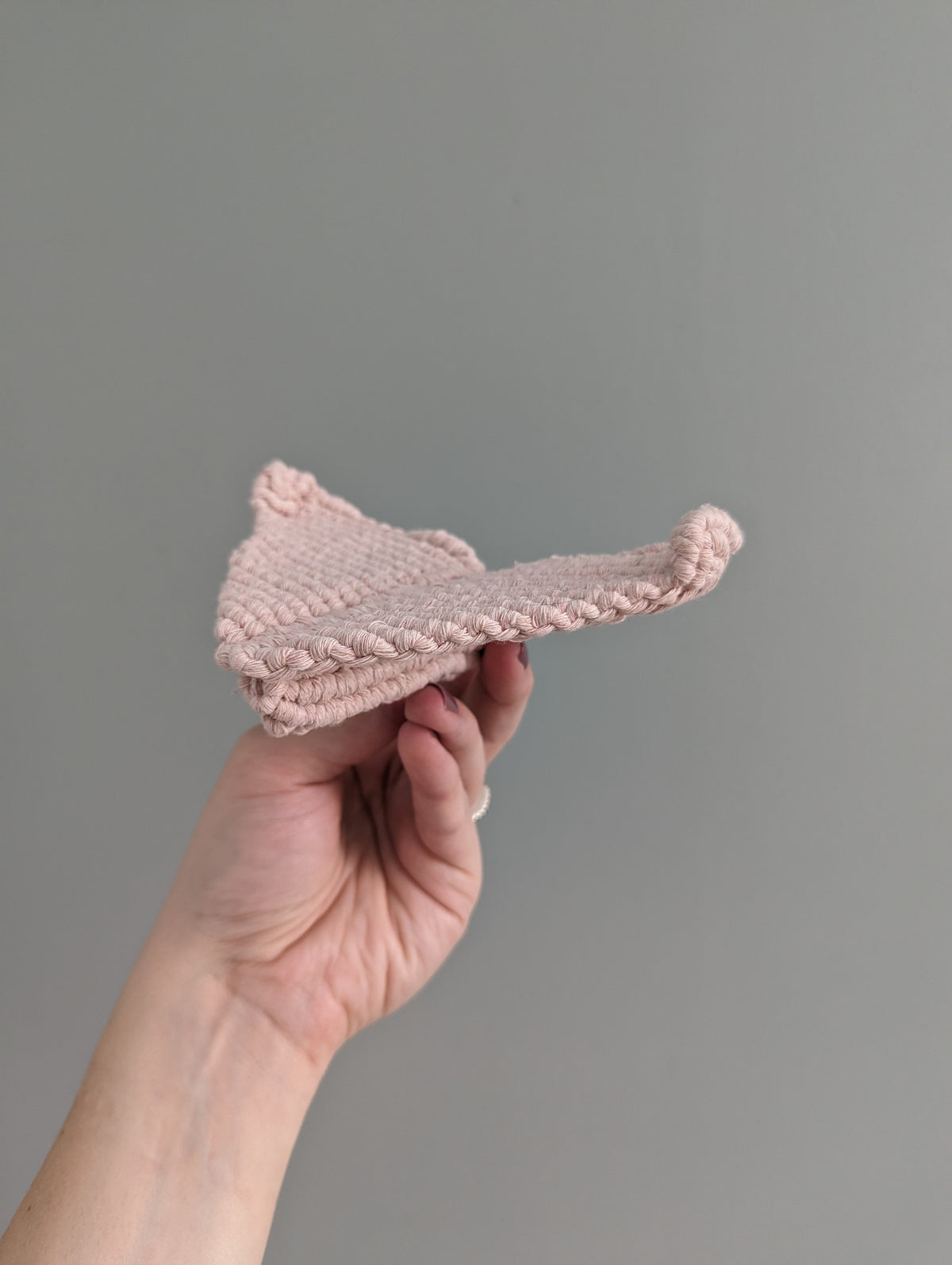 Macrame 3D Paper Plane Pattern (not a full kit)