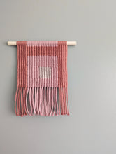 Load image into Gallery viewer, Bauhaus-Inspired Macrame Colour Block Wall Hanging Pattern - (not a full kit)
