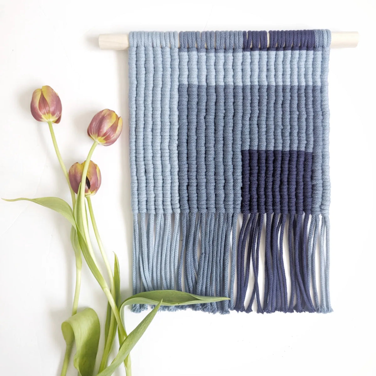 Macrame VCH Bauhaus inspired Colour Block