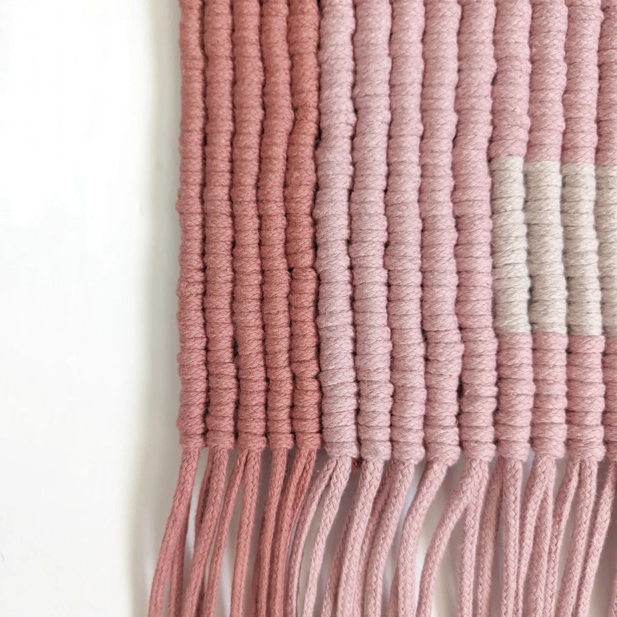 Macrame VCH Bauhaus inspired Colour Block