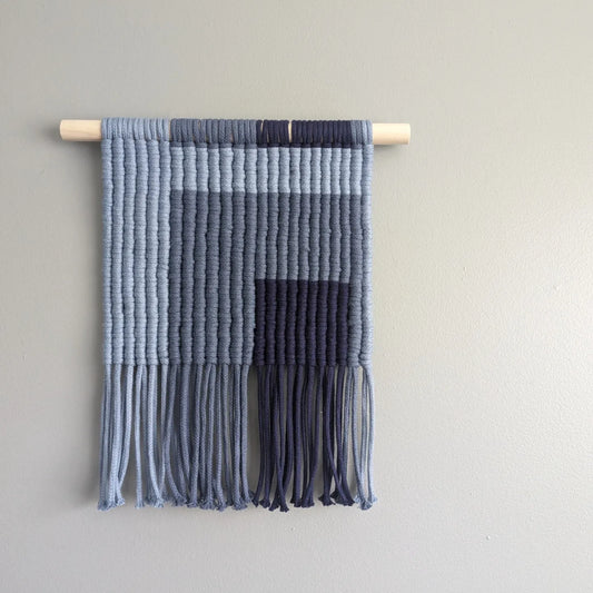 Macrame VCH Bauhaus inspired Colour Block