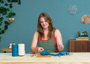 String Theories Domestika Course - 3D Macrame Sculptures