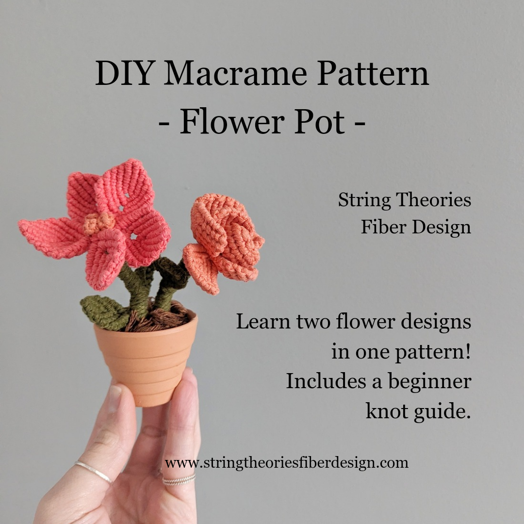 Macrame Flower Pot Pattern