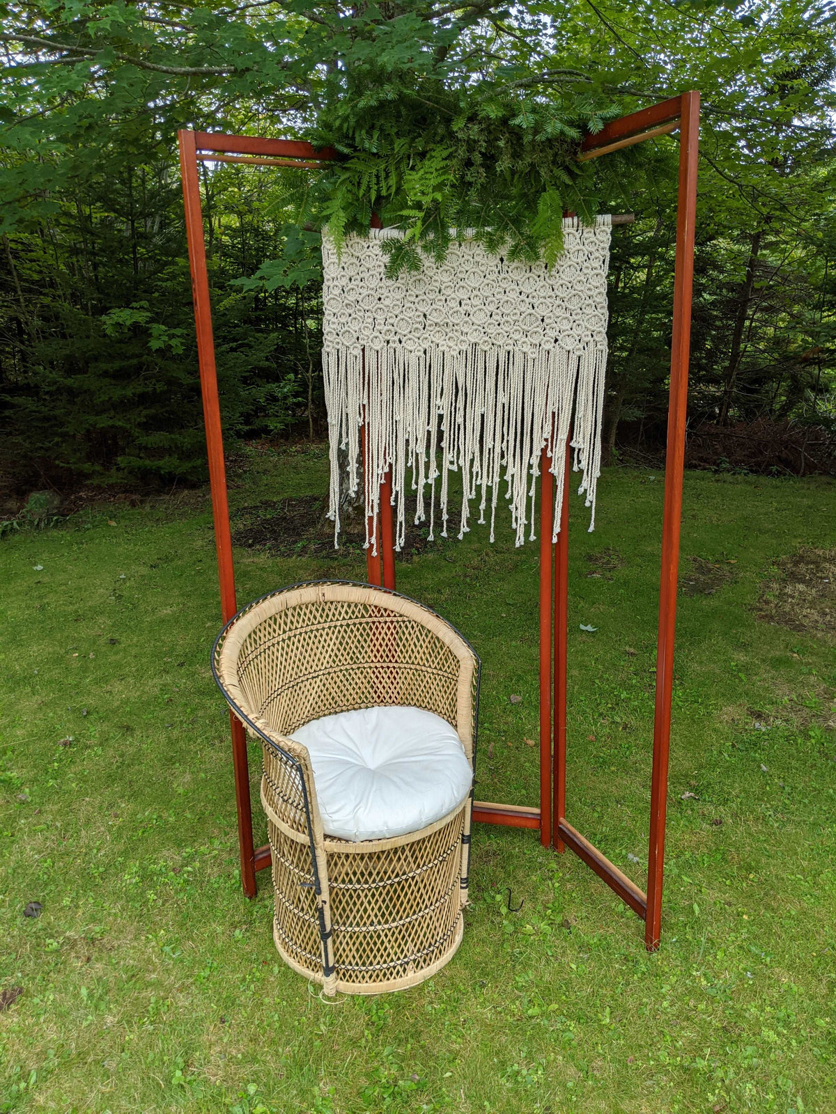 Extra Large Macrame Bubbles Wall Hanging String Theories Fiber Design