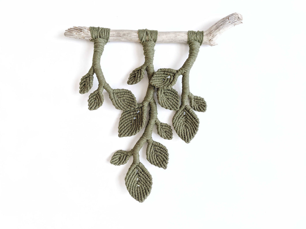 Charlie - Leafy Sculpture String Theories Fiber Design